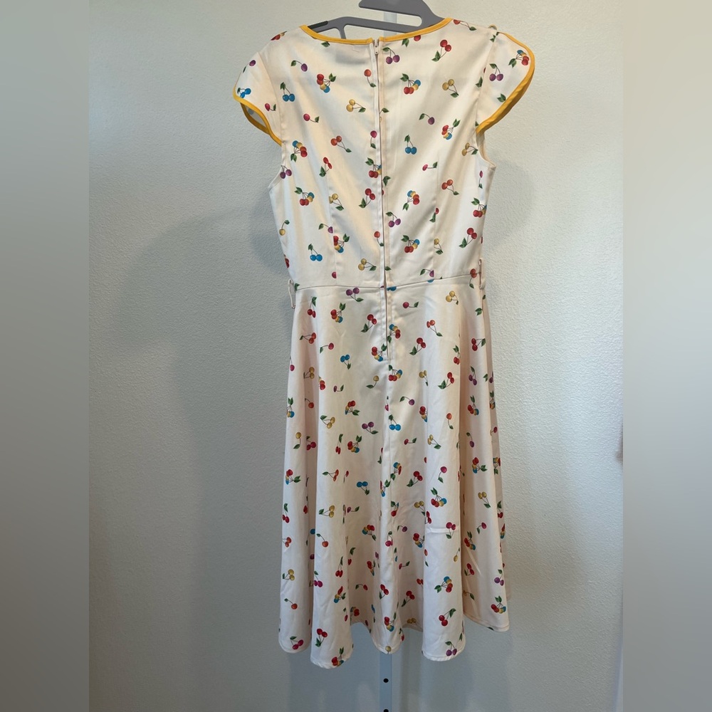 Voodoo Vixen CHERRY CHACHA FLARE DRESS - Picture 9 of 10